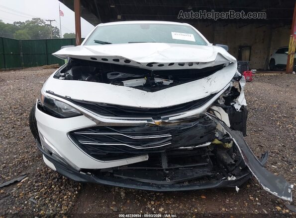 1G1ZB5ST6KF140309 2019 CHEVROLET MALIBU White ხელსაწყოთა პანელის ხედი