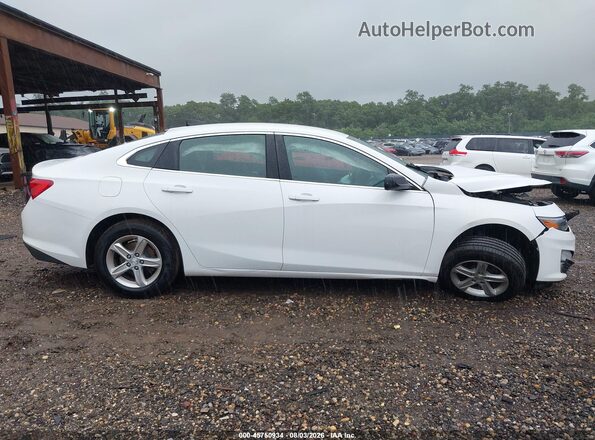 1G1ZB5ST6KF140309 2019 CHEVROLET MALIBU White უკანა სალონის ხედი