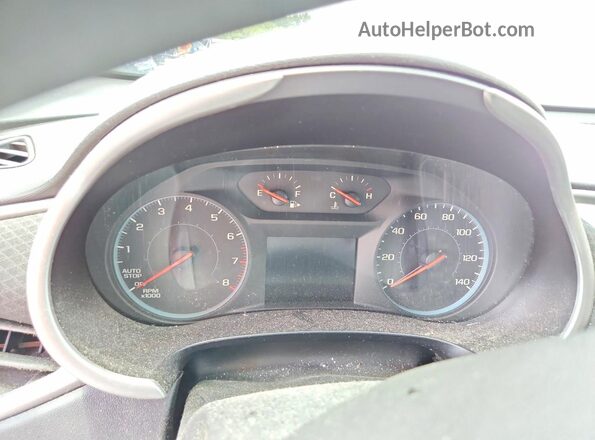 1G1ZB5ST6LF044875 2020 CHEVROLET MALIBU Blue ხელსაწყოთა პანელის ხედი