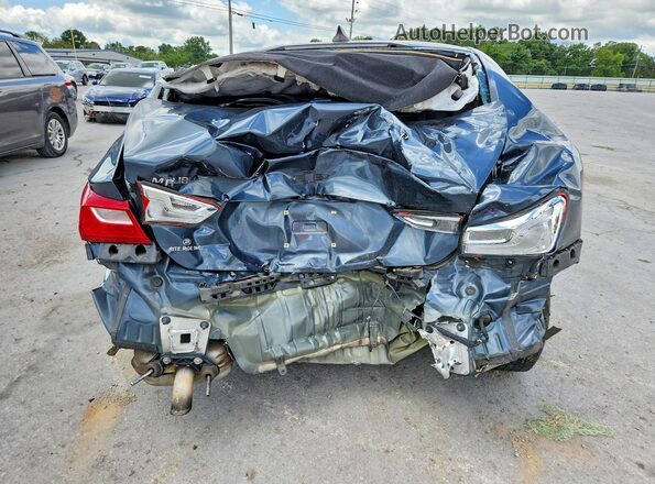 1G1ZB5ST6LF044875 2020 CHEVROLET MALIBU Blue უკანა ხედი