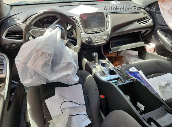 1G1ZB5ST6LF044875 2020 CHEVROLET MALIBU Blue წინა პანელის ხედი