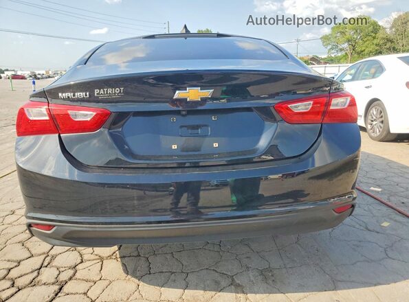 1G1ZB5ST6LF138075 2020 CHEVROLET MALIBU Black Вид ззаду