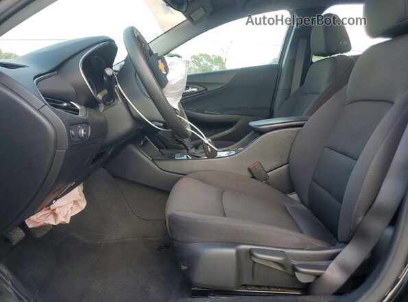 1G1ZB5ST6LF138075 2020 CHEVROLET MALIBU Black Вид салону спереду