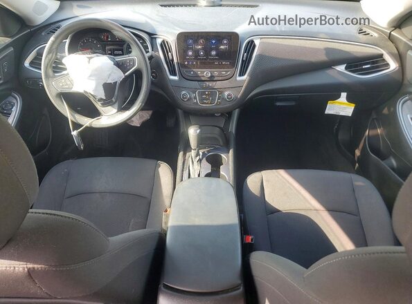 1G1ZB5ST6LF138075 2020 CHEVROLET MALIBU Black Вид панелі приладів