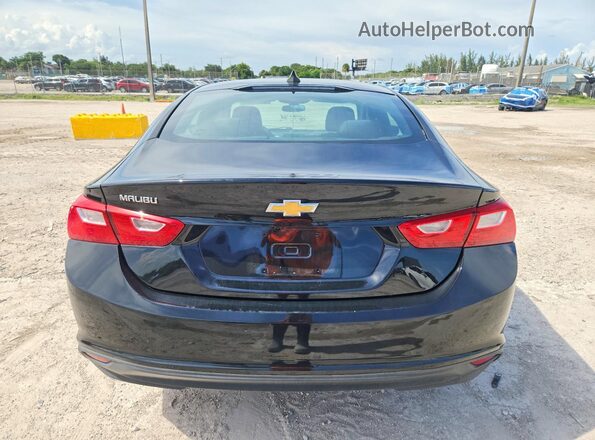 1G1ZB5ST6LF154339 2020 CHEVROLET MALIBU Black Հետևի տեսք