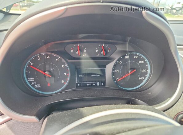 1G1ZB5ST6LF154339 2020 CHEVROLET MALIBU Black Սարքավորումների վահանակի տեսք