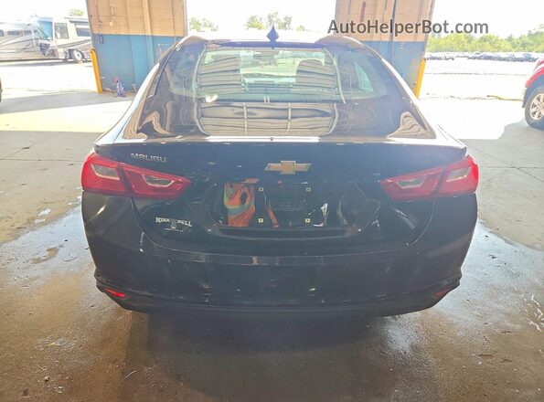 1G1ZB5ST6MF040665 2021 CHEVROLET MALIBU Black Widok z tyłu