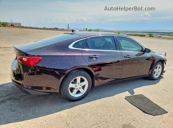 1G1ZB5ST6MF046580 2021 CHEVROLET MALIBU Фиолетовый Задняя правая четверть