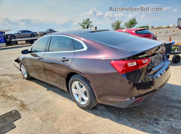 1G1ZB5ST6MF046580 2021 CHEVROLET MALIBU Фиолетовый Задняя левая четверть