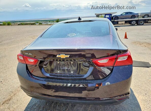 1G1ZB5ST6MF046580 2021 CHEVROLET MALIBU Фиолетовый Вид сзади