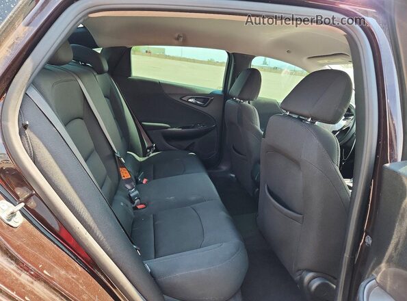 1G1ZB5ST6MF046580 2021 CHEVROLET MALIBU Фиолетовый Вид задних сидений