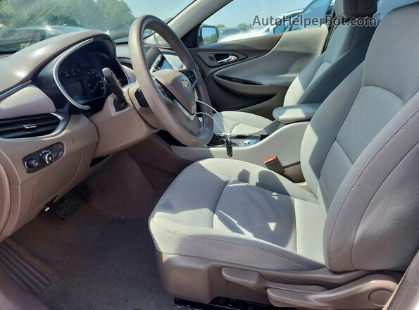 1G1ZB5ST6SF119489 2025 CHEVROLET MALIBU White Widok wnętrza z przodu