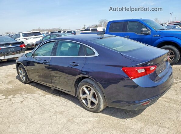 1G1ZB5ST7GF183435 2016 CHEVROLET MALIBU Синий Задняя левая четверть