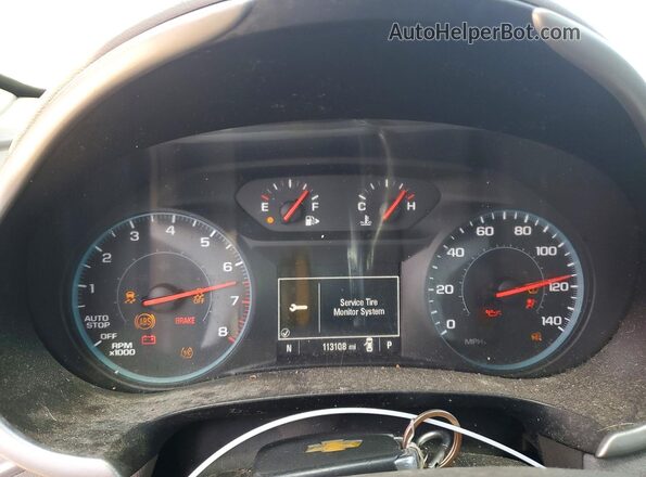 1G1ZB5ST7GF183435 2016 CHEVROLET MALIBU Синий Вид щитка приборов