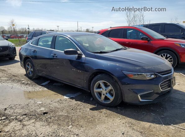 1G1ZB5ST7GF183435 2016 CHEVROLET MALIBU Синий Передняя правая четверть