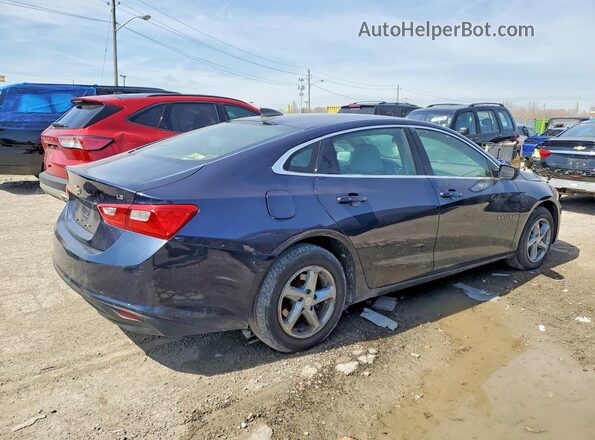 1G1ZB5ST7GF183435 2016 CHEVROLET MALIBU Синий Задняя правая четверть