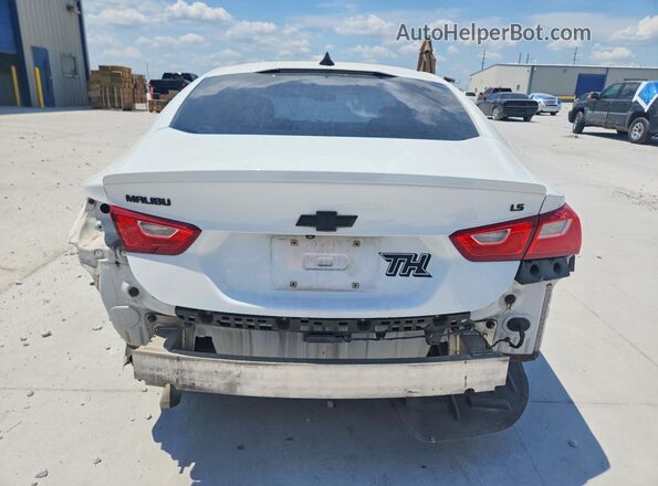 1G1ZB5ST7GF192765 2016 CHEVROLET MALIBU White უკანა ხედი