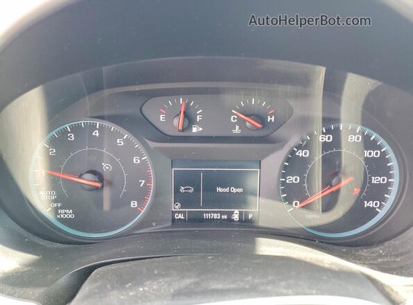 1G1ZB5ST7GF212884 2016 CHEVROLET MALIBU Silver Widok zestawu wskaźników