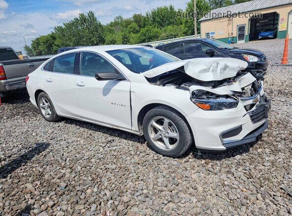 1G1ZB5ST7GF221682 2016 CHEVROLET MALIBU White Delantero derecho