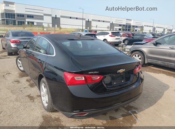 1G1ZB5ST7GF267240 2016 CHEVROLET MALIBU Black Trasero izquierdo