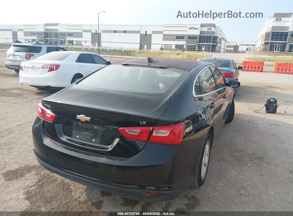 1G1ZB5ST7GF267240 2016 CHEVROLET MALIBU Black Trasero derecho