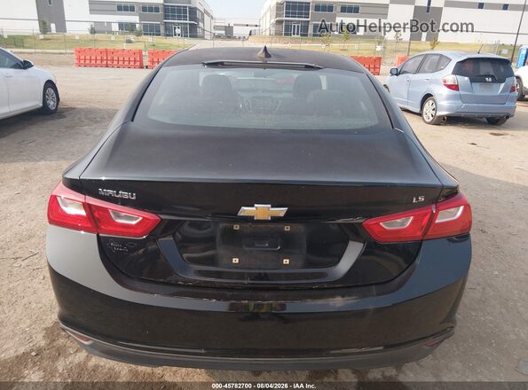 1G1ZB5ST7GF267240 2016 CHEVROLET MALIBU Black 