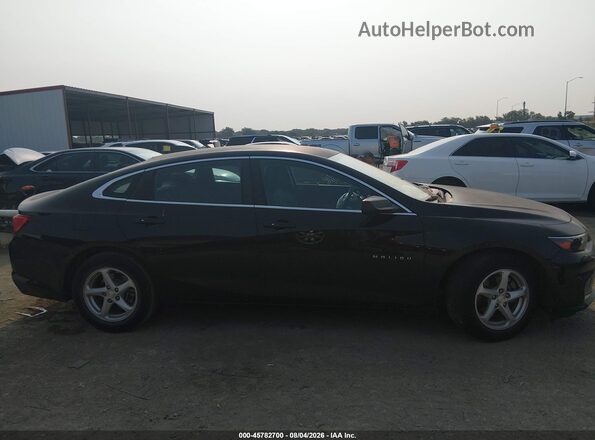 1G1ZB5ST7GF267240 2016 CHEVROLET MALIBU Black Vista interior trasera
