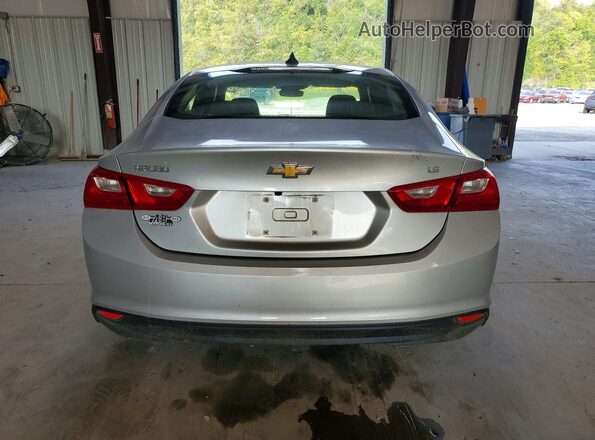 1G1ZB5ST7GF337156 2016 CHEVROLET MALIBU Silver Rear view