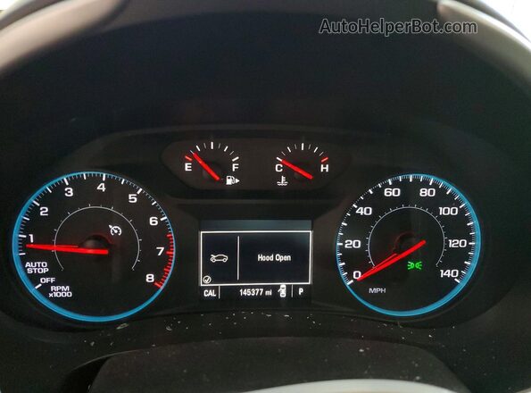 1G1ZB5ST7GF337156 2016 CHEVROLET MALIBU Silver Instrument cluster view