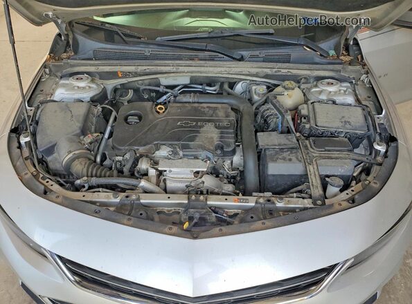 1G1ZB5ST7GF337156 2016 CHEVROLET MALIBU Silver Rear interior view