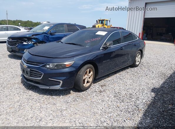 1G1ZB5ST7GF350957 2016 CHEVROLET MALIBU Blue Przód lewy