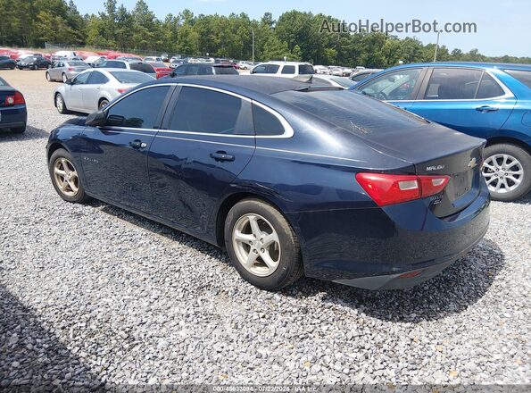 1G1ZB5ST7GF350957 2016 CHEVROLET MALIBU Blue Tył lewy