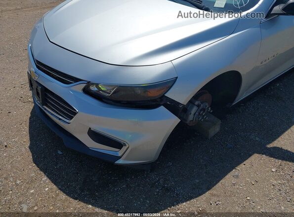 1G1ZB5ST7HF222221 2017 CHEVROLET MALIBU Silver წინა ხედი