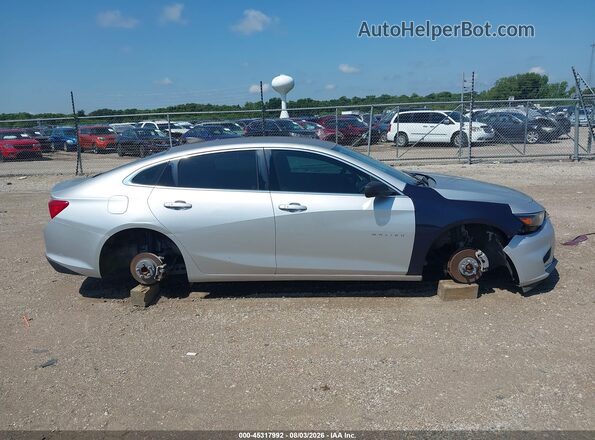 1G1ZB5ST7HF222221 2017 CHEVROLET MALIBU Silver 