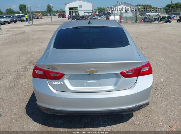 1G1ZB5ST7HF222221 2017 CHEVROLET MALIBU Silver 