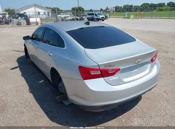 1G1ZB5ST7HF222221 2017 CHEVROLET MALIBU Silver უკანა მარცხენა