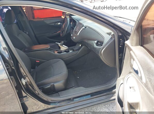 1G1ZB5ST7HF253436 2017 CHEVROLET MALIBU Black Widok wnętrza z przodu