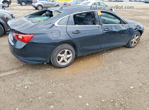 1G1ZB5ST7HF269734 2017 CHEVROLET MALIBU Черный Задняя правая четверть