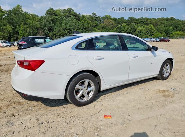 1G1ZB5ST7HF291412 2017 CHEVROLET MALIBU White Tył prawy