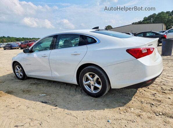 1G1ZB5ST7HF291412 2017 CHEVROLET MALIBU White Tył lewy