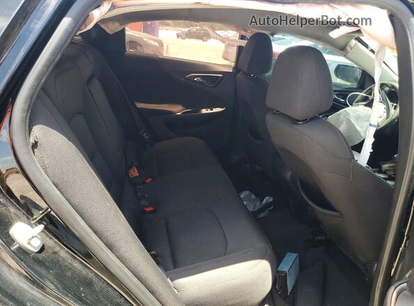 1G1ZB5ST7JF200239 2018 CHEVROLET MALIBU Черный Вид задних сидений