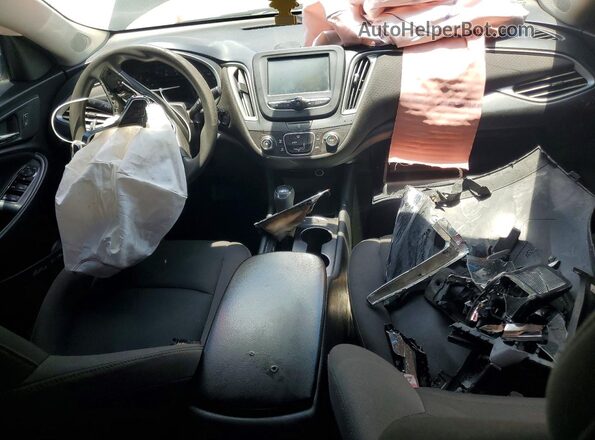 1G1ZB5ST7JF200239 2018 CHEVROLET MALIBU Черный Вид панели приборов