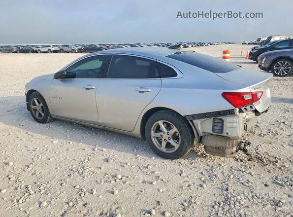1G1ZB5ST7JF212830 2018 CHEVROLET MALIBU Silver Tył lewy