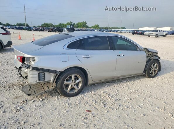 1G1ZB5ST7JF212830 2018 CHEVROLET MALIBU Silver Tył prawy