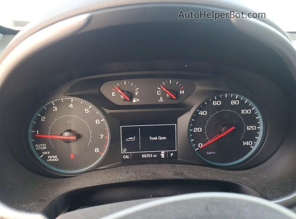 1G1ZB5ST7JF212830 2018 CHEVROLET MALIBU Silver Widok zestawu wskaźników