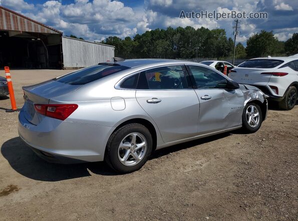 1G1ZB5ST7JF280626 2018 CHEVROLET MALIBU Silver Trasero derecho
