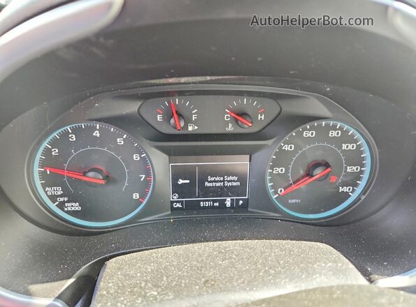 1G1ZB5ST7JF280626 2018 CHEVROLET MALIBU Silver Vista del cuadro de instrumentos