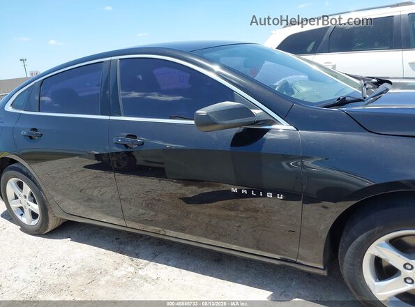 1G1ZB5ST7JF292596 2018 CHEVROLET MALIBU Black Vista interior trasera