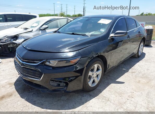 1G1ZB5ST7JF292596 2018 CHEVROLET MALIBU Black Vista tres cuartos delantera izquierda