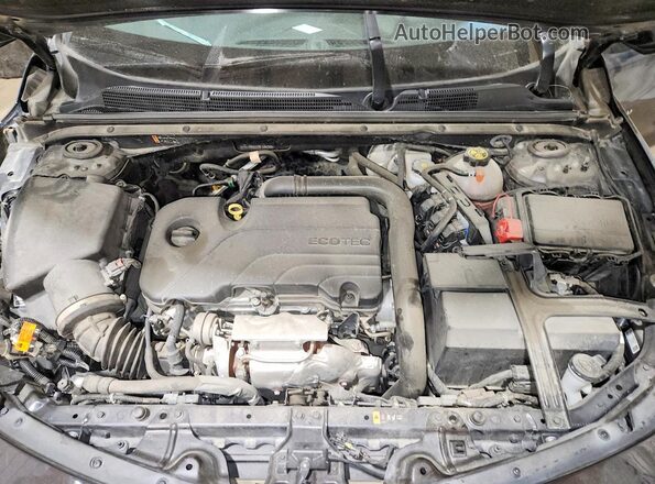1G1ZB5ST7NF120753 2022 CHEVROLET MALIBU Gray უკანა სალონის ხედი